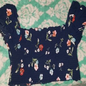 |a ribbed crop top|